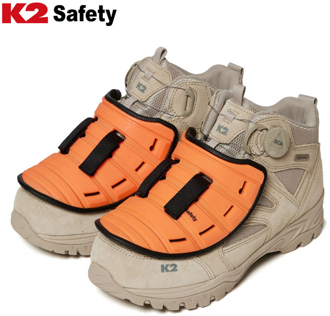 K2 케이투 세이프티 K2-67BE 발등보호대 중목 사막화 보아다이얼 안전화