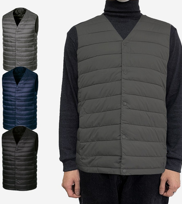 끄라몽 웰론 경량 프리미엄 패딩 조끼/직장인 필수템