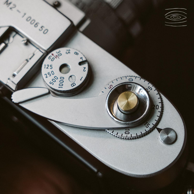 라이카 q3 m10 나무 미니 버튼 릴리스 악세서리 푸시 구리 셔터버튼 가방 필름 수제, 1개, 브라스 7mm