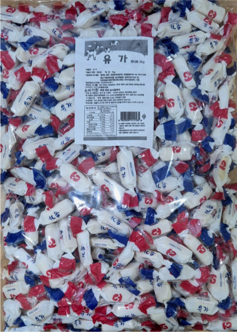 누구나조아 유가 카라멜 3kg 종합 업소용 대용량, 1개