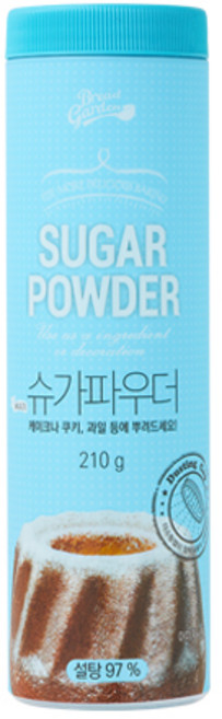 브레드가든 체망이 필요없는 슈가파우더 210g, 1개