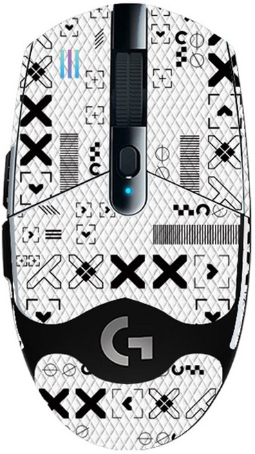 로지텍 G304 무선 마우스, 화이트 프린팅