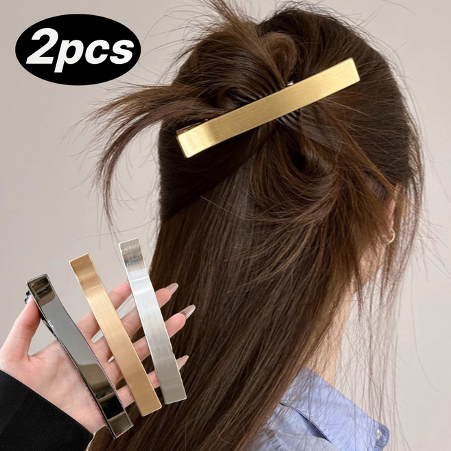 [1+1] 디어썸 엄마친구아들 정소민 메탈 집게핀 배석류 헤어클립