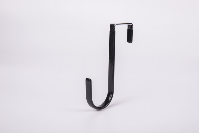 [브이앤비리빙] 도어 후크 S자 도어훅 3P세트, 블랙