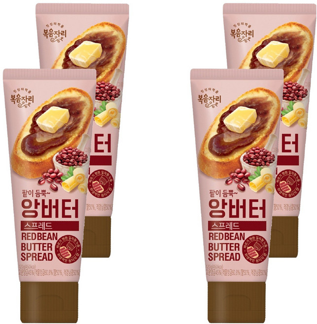 복음자리 앙버터 스프레드, 120g, 4개