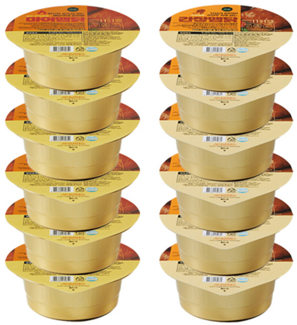 조리고 마이맵닭 간장맵닭 6개씩 총 12개