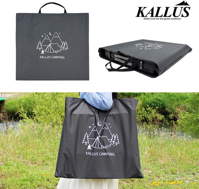 주식회사가리온 캠핑 테이블 가방 캠핑가방, 그레이M, 1개