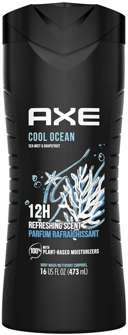 액스 쿨 오션 씨 미스트 & 자몽 바디 워시, 1개, 473ml - 쿠팡