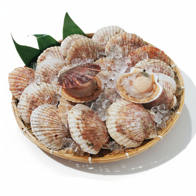 강원도 참가리비 왕가리비 큰가리비 국산 국내산 1kg 5-7미, 1개