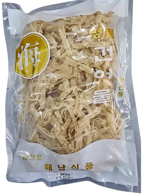 국내 삼천포 사천가공 쫄깃쫄깃 명엽채, 1개, 명엽채 300g
