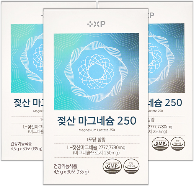 맛있게 먹는 약국 레몬맛 젖산마그네슘250 영양제 락트산 마그네슘분말 추천 파우더, 3개, 30정