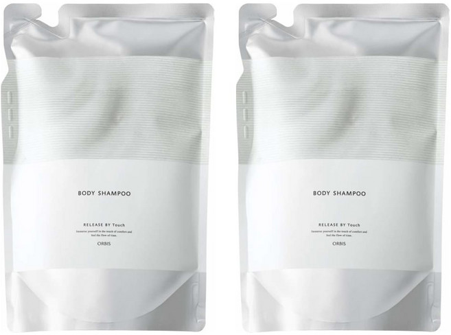 오르비스 릴리스 바이 터치 바디 샴푸 리필 500ml, 2개