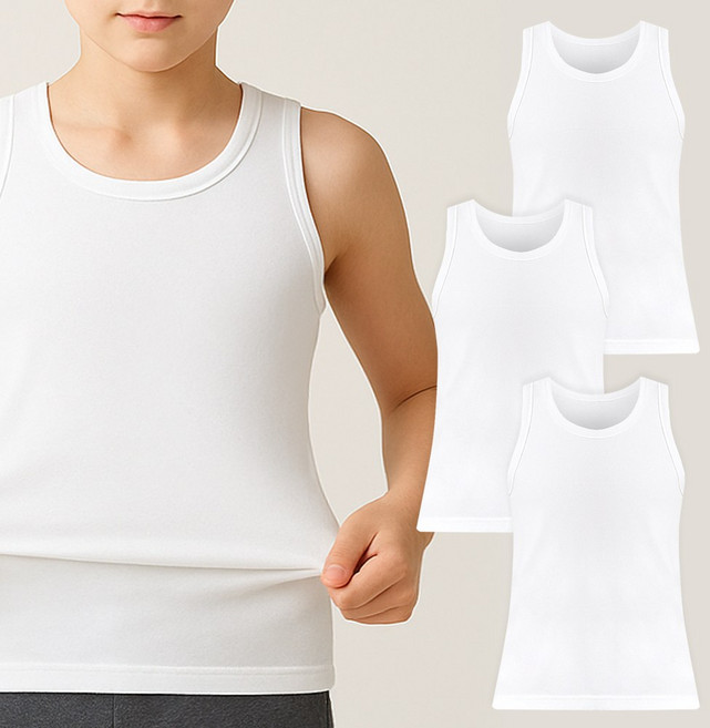 제임스딘 주니어 프리미엄 스판덱스 기능성 런닝 3매