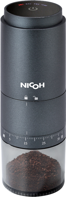 日本NICOH 輕量型USB不鏽鋼錐刀磨豆機NCG-128A (送機能衣)