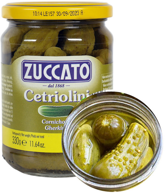 쥬카토 오이피클, 330g, 12개