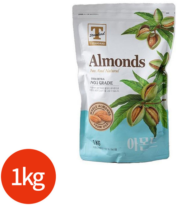 T 스탠다드 생아몬드, 1개