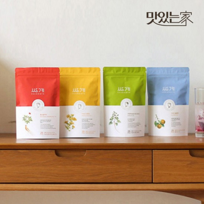 프리미엄 신파우치 삼각 20티백 20종택1, 지리산국화차, 20개입, 1개, 2.5g