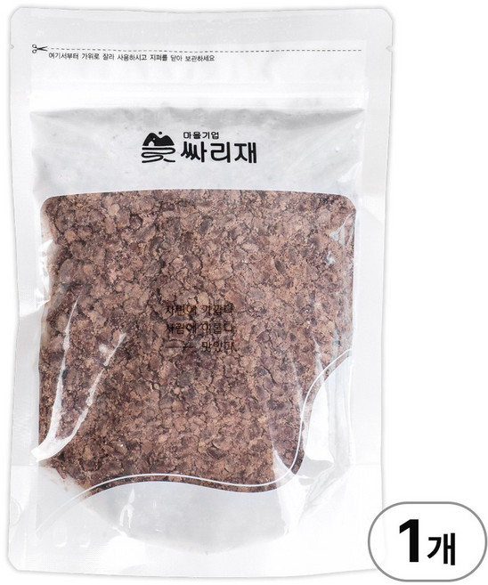 싸리재 무설탕 통팥 고물 500g 시루떡 떡재료 국산 팥고물, 1개