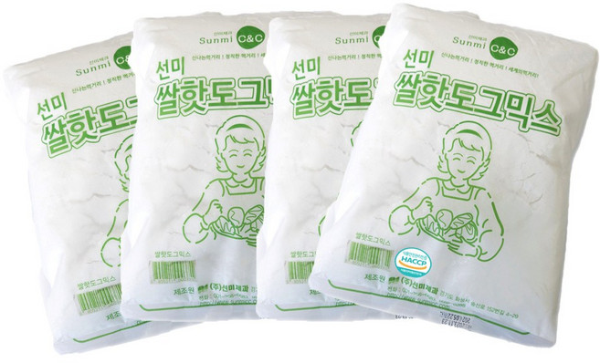 [선미C%C] 쌀핫도그믹스10kg(2.5kgx4EA) 홈메이킹, 2.5kg, 4개