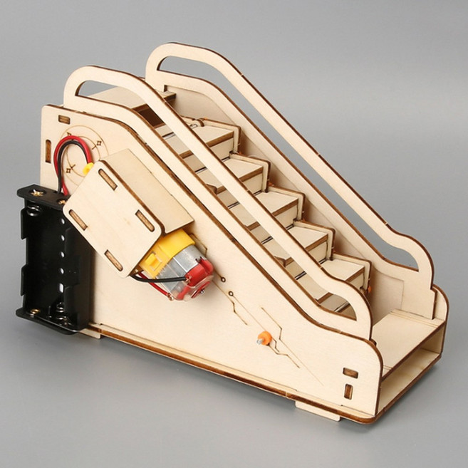 나무 전동 에스컬레이터 조립키트 (1인용)