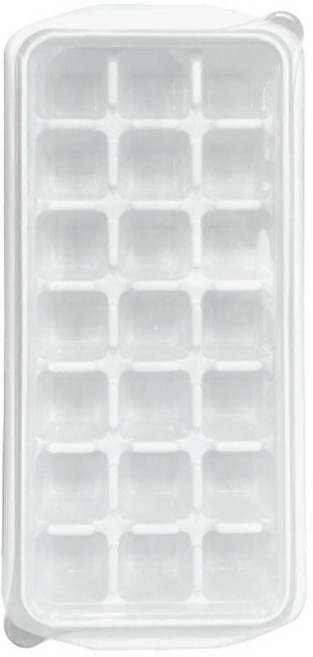 KR리빙 뚜껑있는 얼음틀 위생 제빙기 아이스트레이 중형 21구, 1개