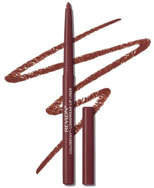 REVLON 레브론 컬러스테이 립라이너와 샤프너 누드 010 0.01 온스 (28g), 645 초콜릿 - 쿠팡