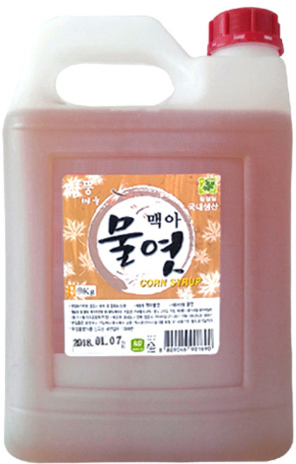 단풍마을 맥아물엿 5kg 황물엿, 1개
