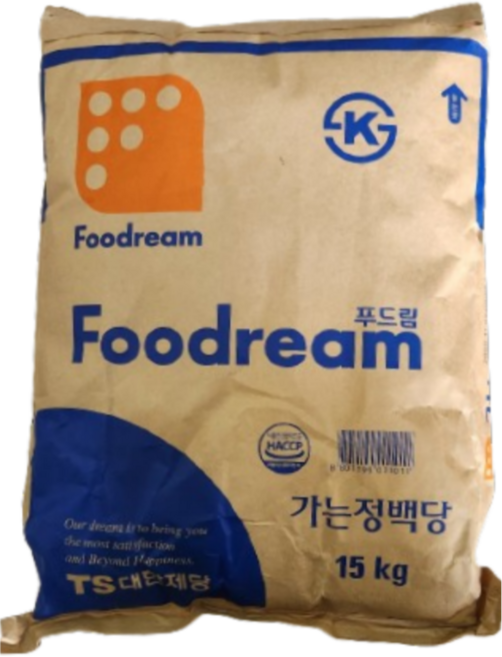 푸드림 가는정백당, 15kg, 1개