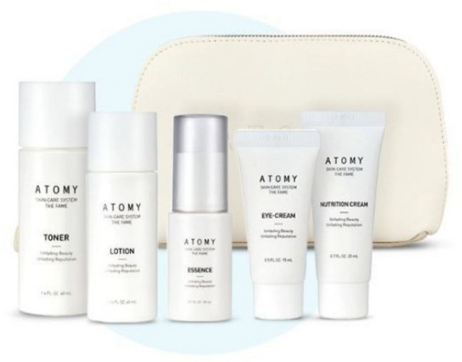 애터미 더페임 스킨케어 여행용 키트, 1개
