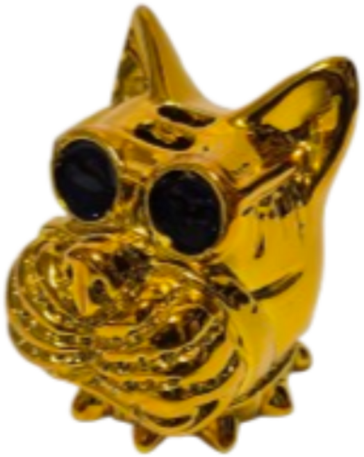 자동차 방향제 차량용 리필 도그독, 골드,, 1개