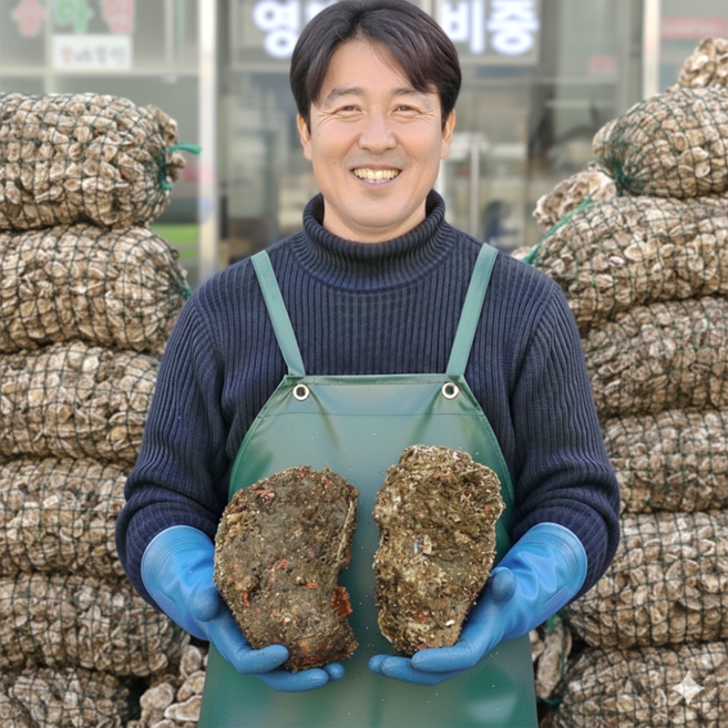 [1%프리미엄] 통영 직송 삼배체굴 대왕굴, 1박스, 10kg
