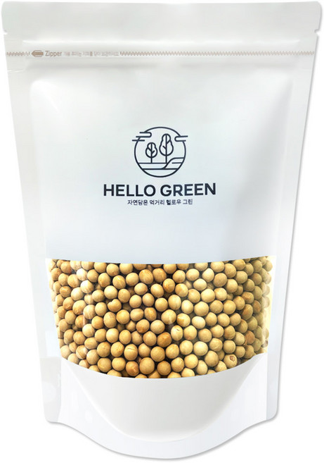 헬로우그린 국내산 구운 백태 500g(팩) 저온 로스팅, 1개, 500g