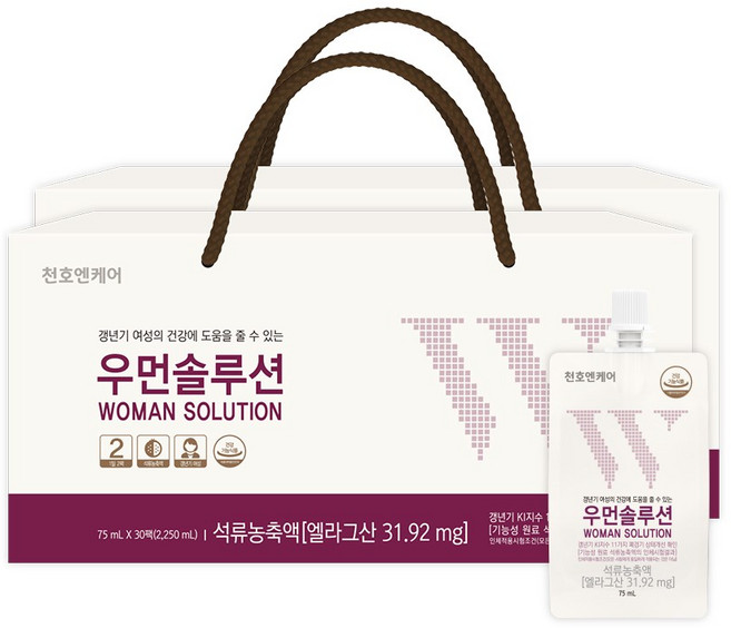 천호엔케어 우먼솔루션, 75ml, 60개