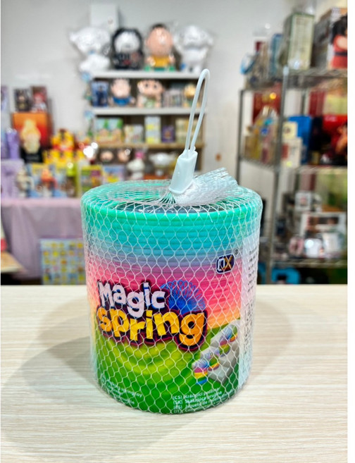 彩虹圈彈簧玩具 - 懷舊彩虹彈簧, 小彈簧圈, 1個