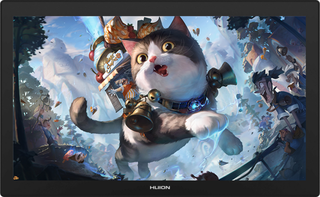 휴이온 캄바스 프로 24 3세대 UHD 액정타블렛, Black, GT2402