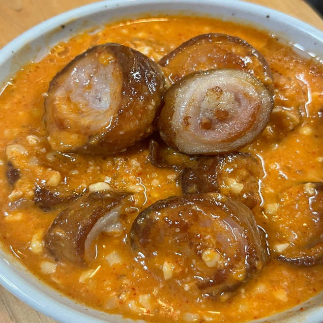 돼지통막창 캠핑음식 대구막창, 초벌막창+막장소스, 1개