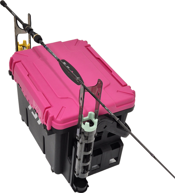 태클박스 로드거치대 2세대 메이호 로드홀더 다이와 호환, 그린, 1개