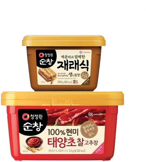 직영순창 찰고추장 2kg + 재래식된장 500g, 1개