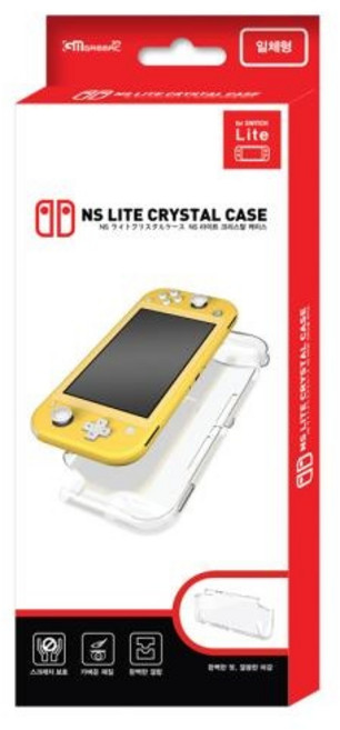(GAMMAC) 닌텐도 스위치 NS LITE 크리스탈 케이스, 1개