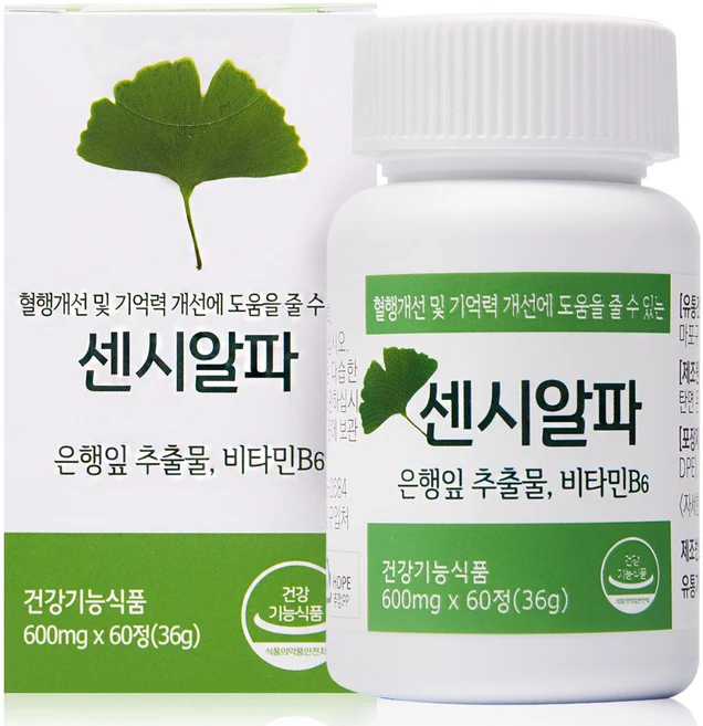 센시알파 영양제, 60정, 1개 - 쿠팡