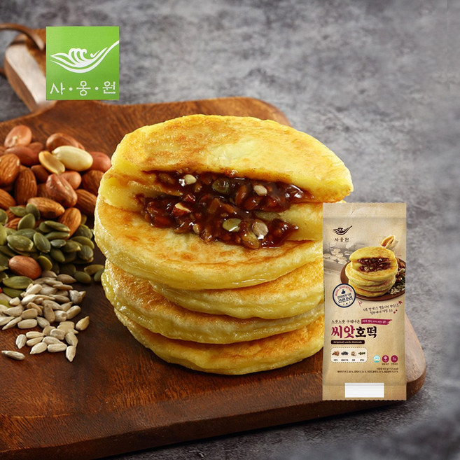 사옹원 씨앗호떡 400g X 3봉, 3개