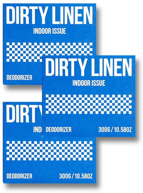 더티린넨 인도어이슈 실내 탈취제, 3개, 300g