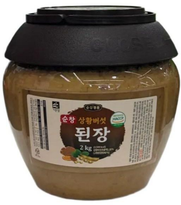 기픈샘 순창상황버섯 된장 2kg, 1개