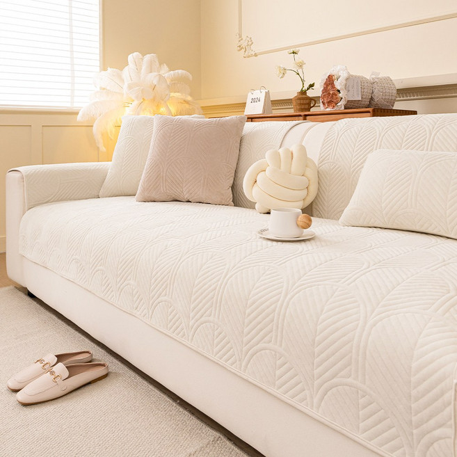 코팅블루 먼지없는 극세사 따뜻하고 포근한 논슬립 쇼파패드