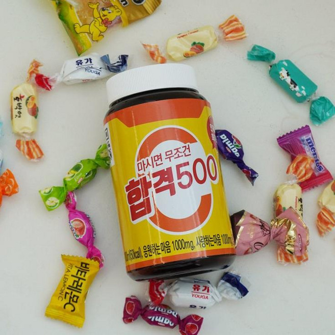 우라차차! 시험 합격 기원 응원약 선물 6종 [수능 수험생 국가고시 취준생 공무원 대박 응원 간식], 1개