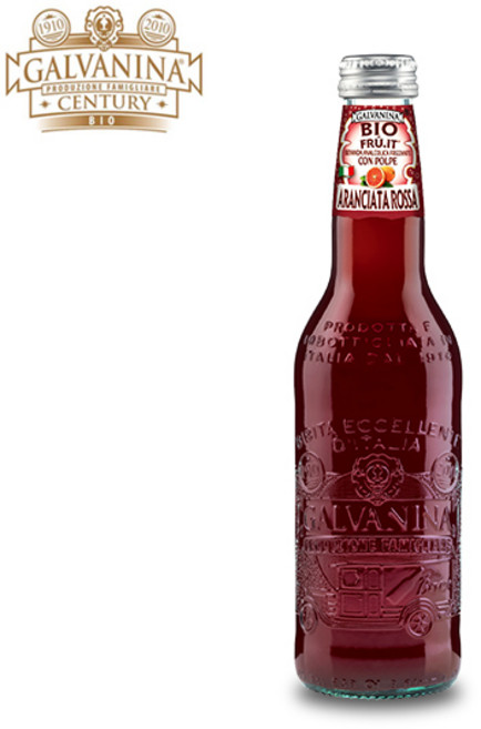 [보라티알] 갈바니나 유기농 블러드오렌지 소다수 355ml x6개, 6개