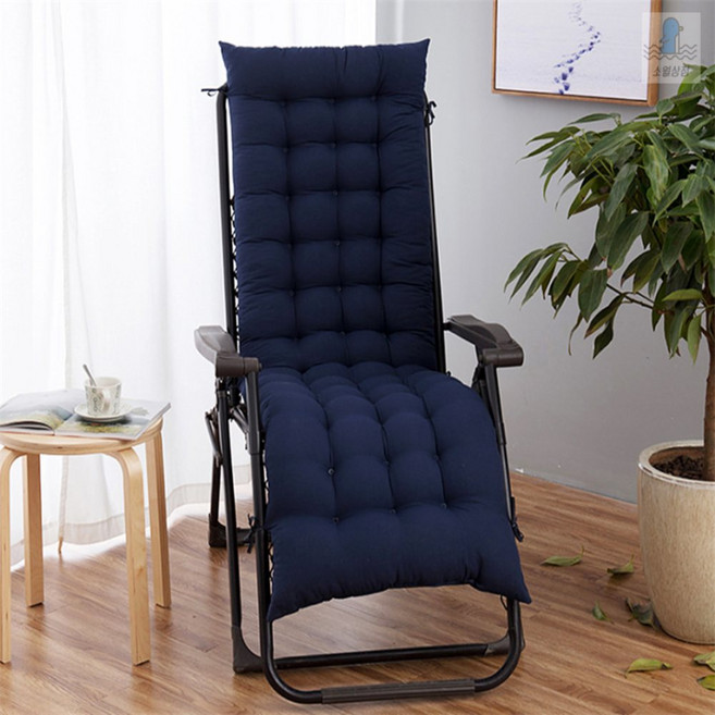 완벽한 휴식 리클라이너 쿠션 방석 48x160cm NAVY, 상세페이지 참조