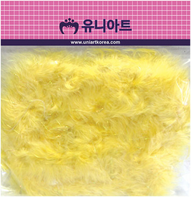 유니아트 4000 깃털모루 흰색, 1개