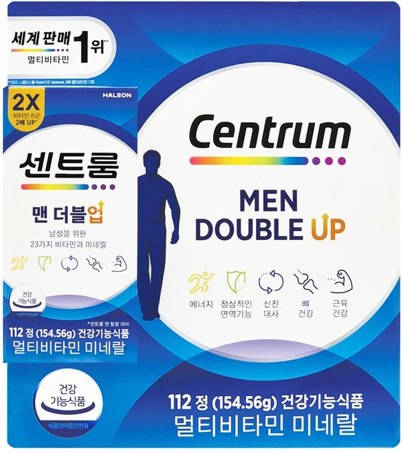 센트룸 맨 멀티비타민 112정 코스트코, 1개 - 쿠팡