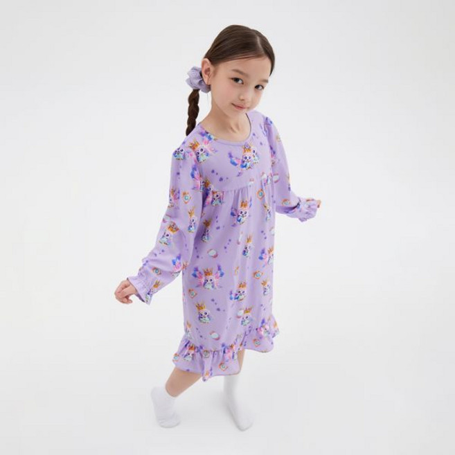 캐치티니핑 스파오키즈 긴팔 원피스 파자마 잠옷 SPPPG23KG1 212011